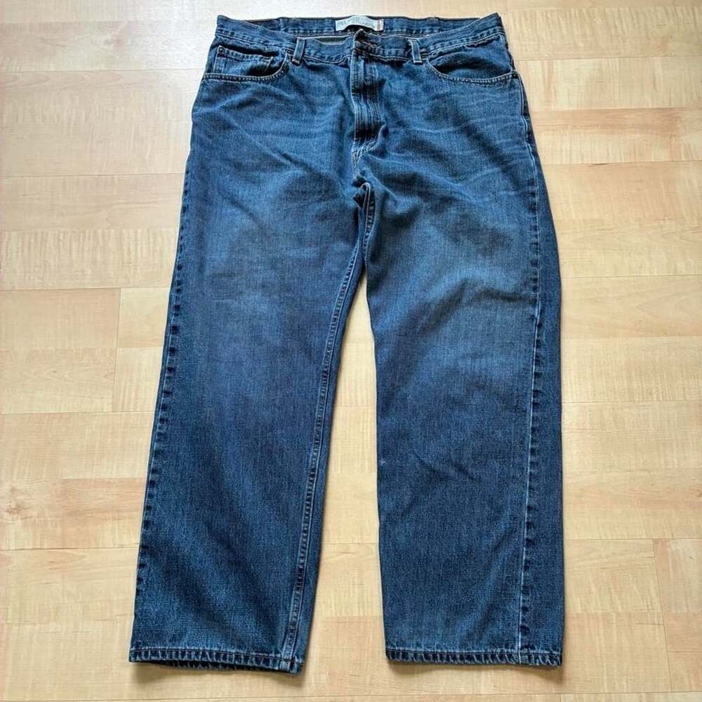 Levi's 559 Relaxed Straight Jeans W40 L30 Medium Wash
